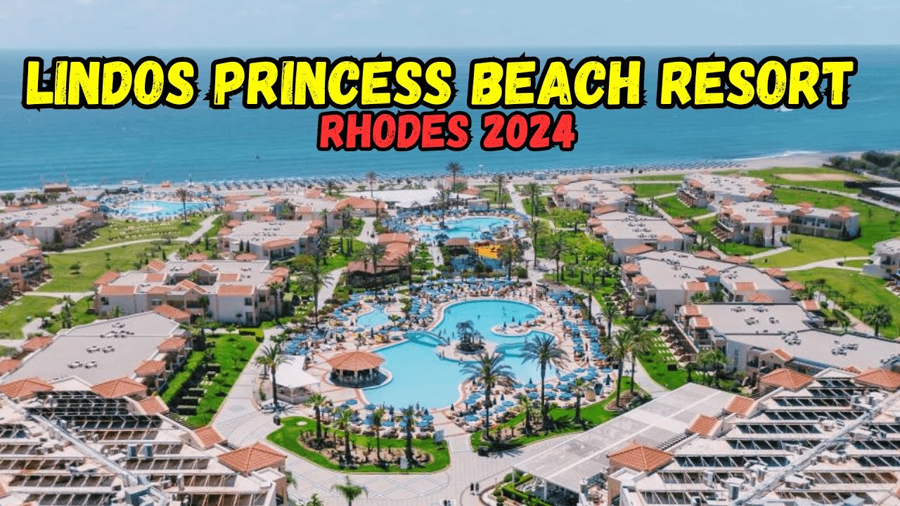 Lindos Princess Beach Resort & Spa - Hotel Tour 2025 (Rhodes, Greece)