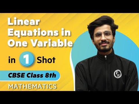 Linear Equations in One Variable in One Shot | Maths - Class 8th | Umang | Physics Wallah