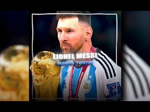 Lionel Messi 4K | AE CC | Twixtor Clips | Rare Clips | SCENEPACK |