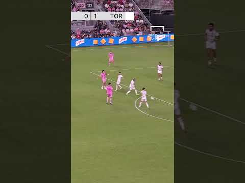 LIONEL MESSI SCORES FOR THIRD GAME IN A ROW 🐐 #football #soccer #shorts