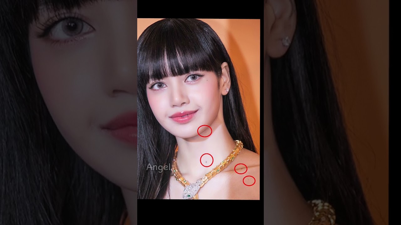 Lisa body moles  #blackpink #kpop #ytshorts #lisa