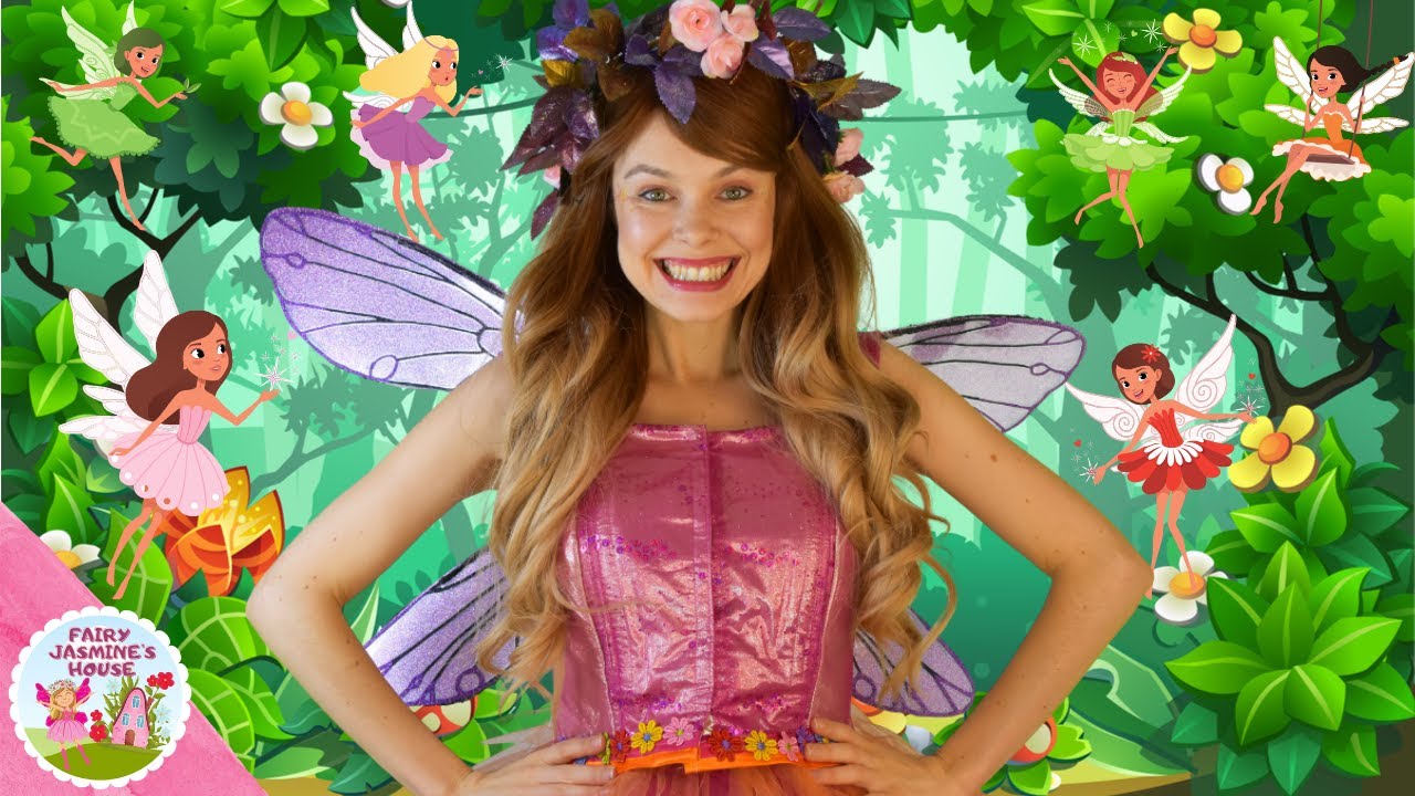 Little Fairies | Fairy Songs for Kids  | Kids Songs & Nursery Rhymes | Fairy Jasmine's House