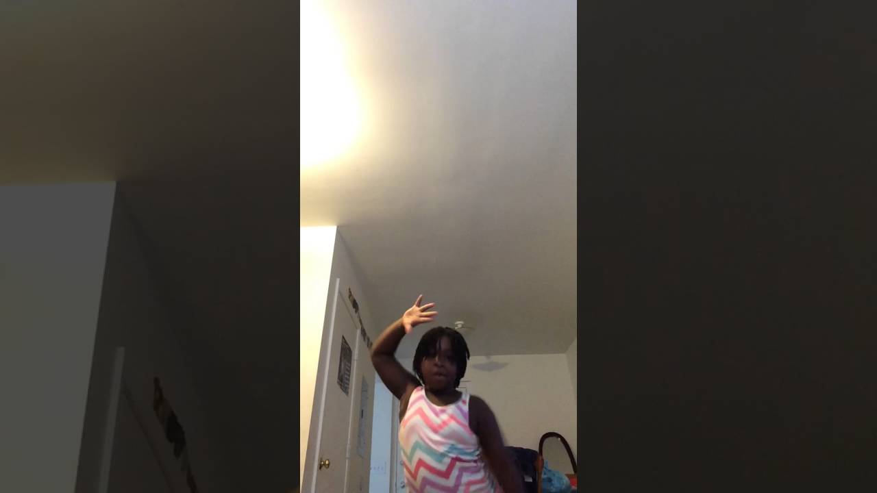 Little girl dancing