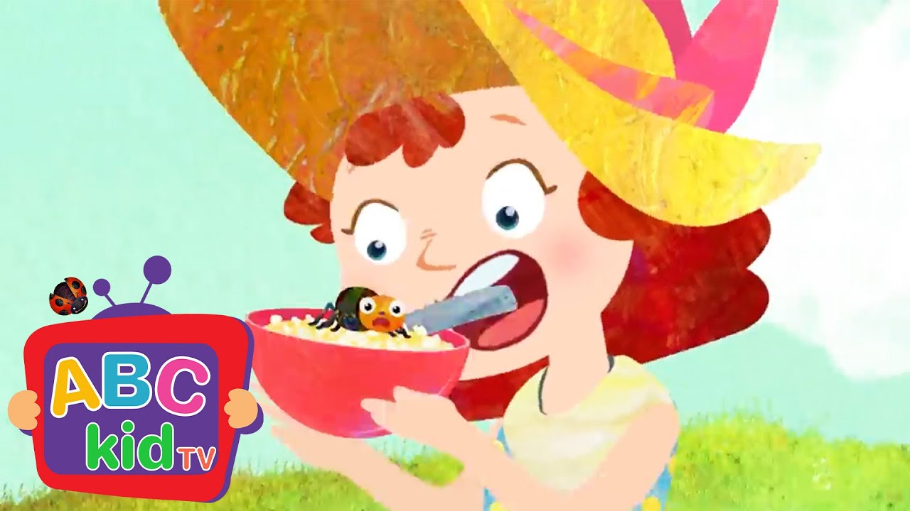 Little Miss Muffet | Preschool Learning - ABC KidTV | Nursery Rhymes & Kids Songs