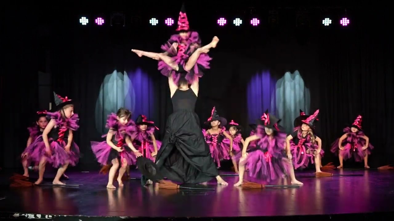 Little witches. Choreography by Katerina Novotna Dancers 4-6y.o