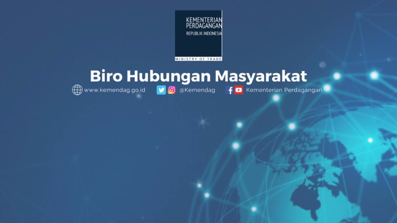 LIVE - Konferensi Pers Trade Outlook 2021