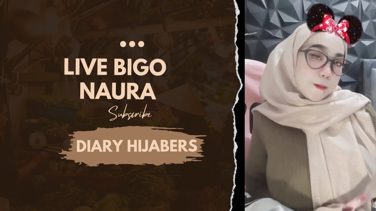 live bigo jualan hijab online berpadukan kacamata hitam