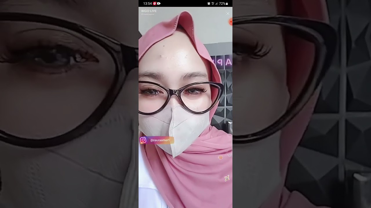 live bigo nauraamor hijabers cantik