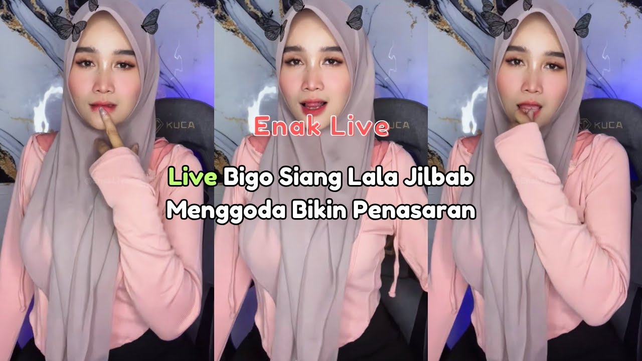 Live Bigo Siang Lala Jilbab Menggoda Bikin Penasaran