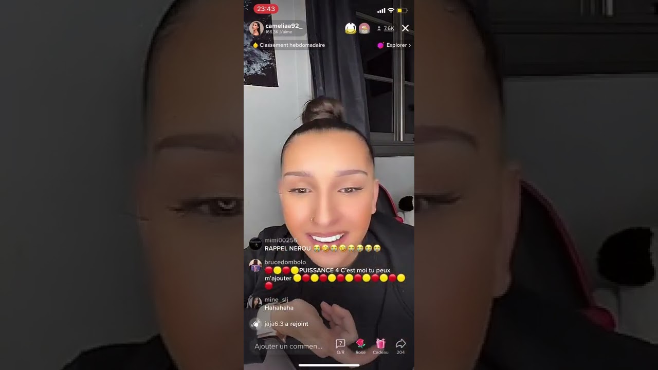 Live Camélia 92 prank
