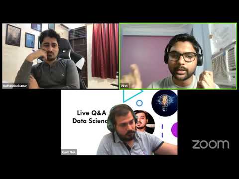 Live- Data Science Virtual Interview By Krish And Sudhanshu-Part 1