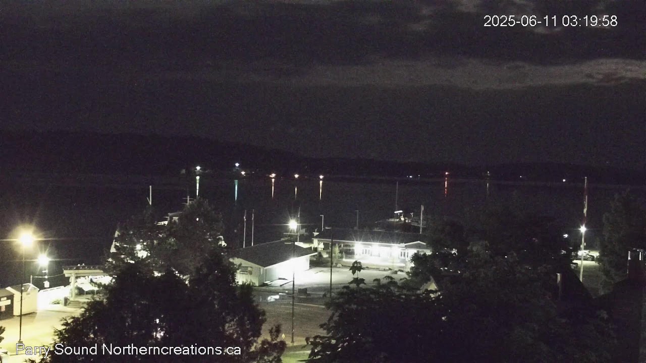 Live from Parry Sound, Ontario Canada