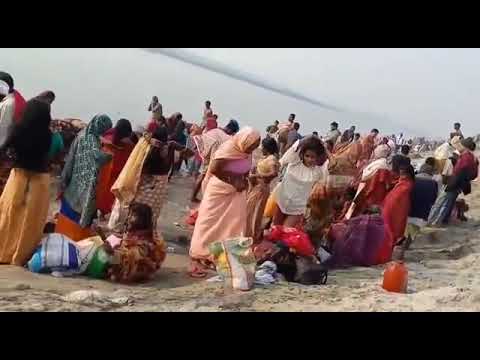 live ganga ghat snan videoooo##गंगा में नहाते हुवे भक्त जरूर दखिये !!