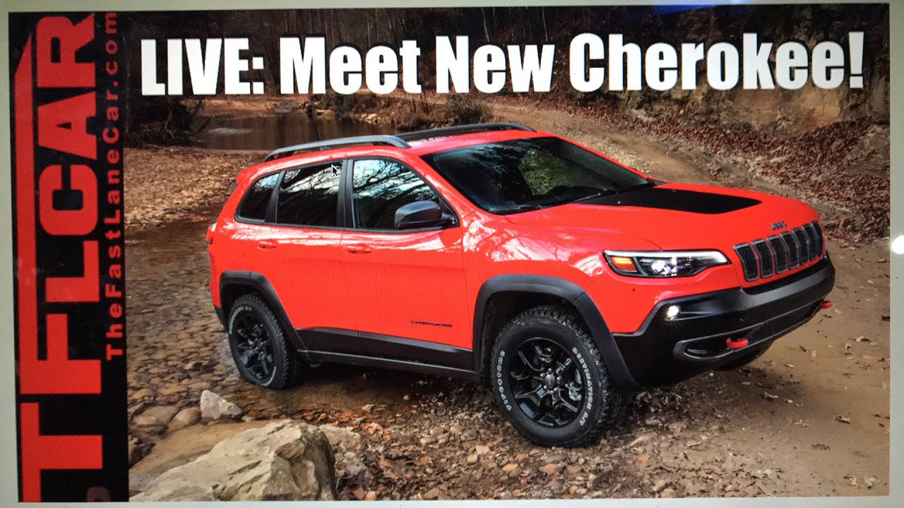 LIVE: Meet the New 2019 Jeep Cherokee