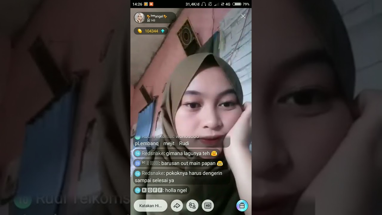 #live muka bulet menggoda