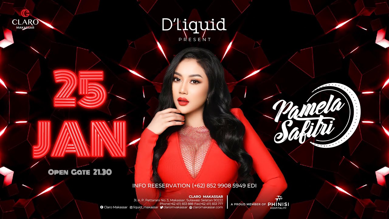 LIVE SET D'LIQUID MAKASSAR  (PAMELA SAFITRI )