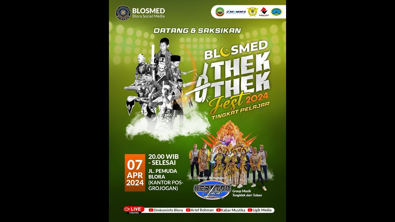live tetek kab blora