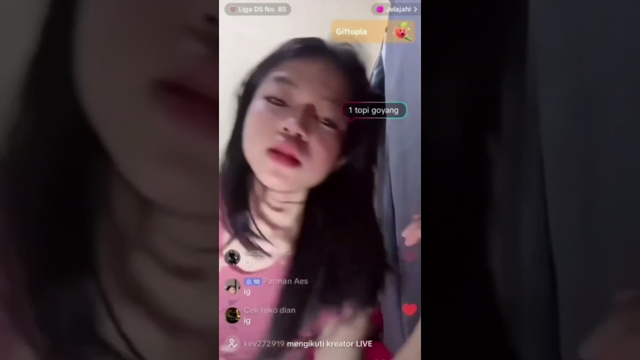 Live Tiktok Blunder Keliatan Uting #live