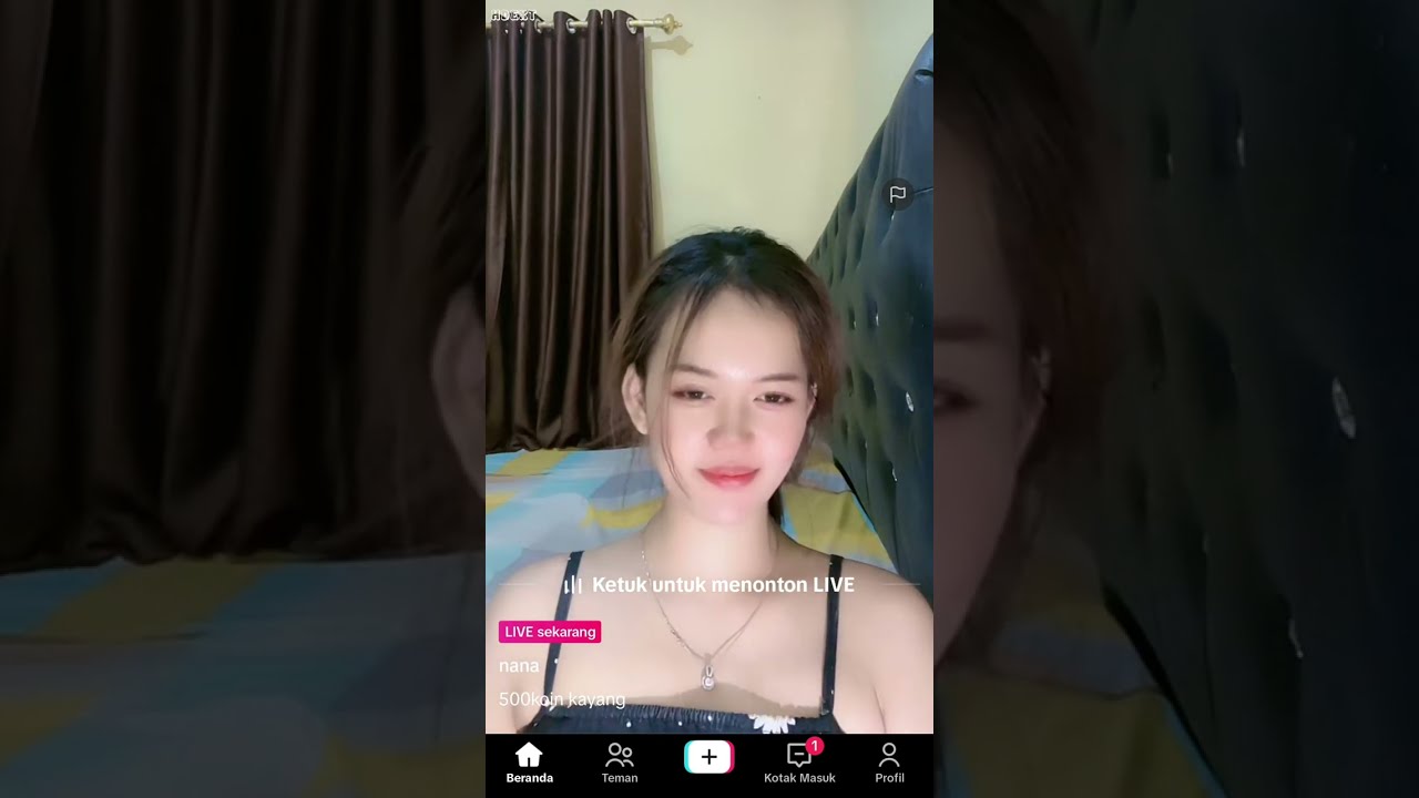 Live tiktok Fina model baru saat live tiktok