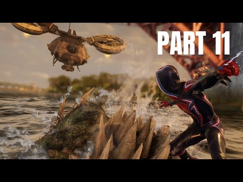 LIZARD RAMPAGE - SPIDERMAN 2 PC WALKTHROUGH GAMEPLAY PART 11