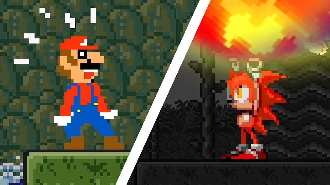 LOKMAN: Sonic the Hedgehog vs Super Mario Bros