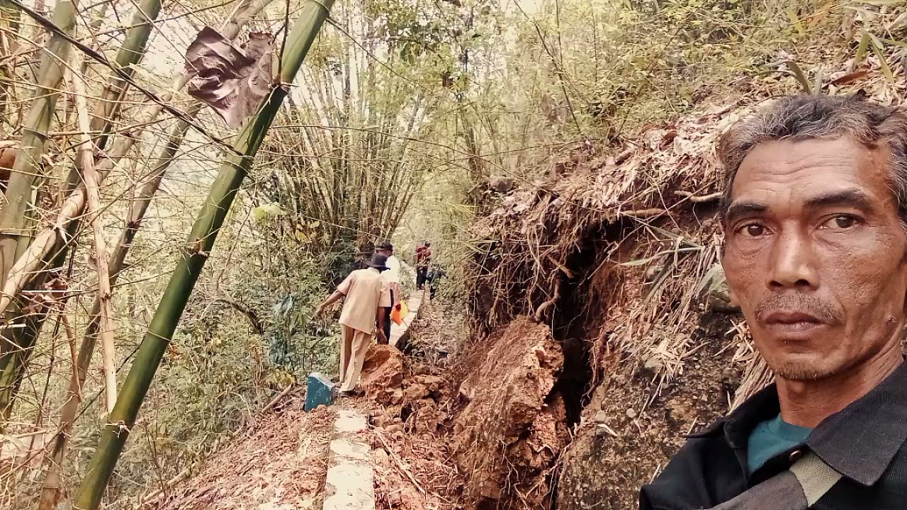 longsoran irigasi cikli wadas