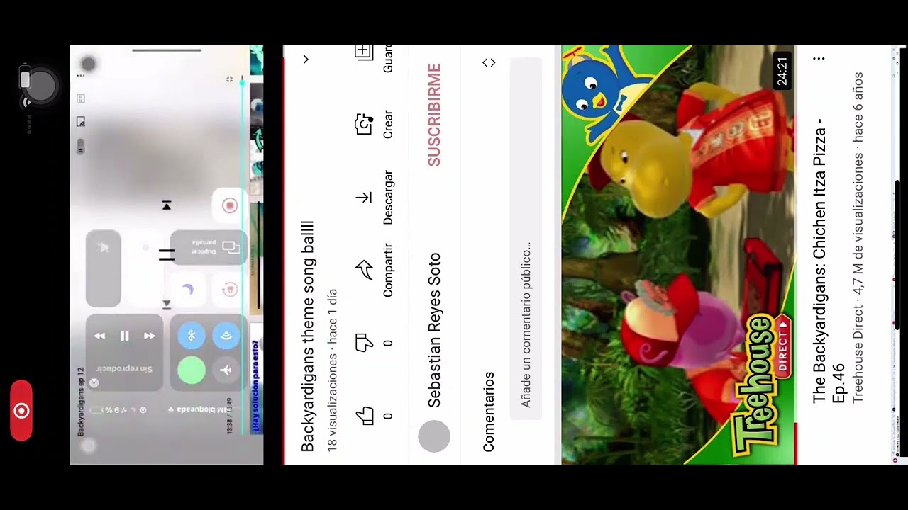 Los Backyardigans  Chicken Itzza Pizza   Ep 46 MARTES MARTES MARTES MARTES