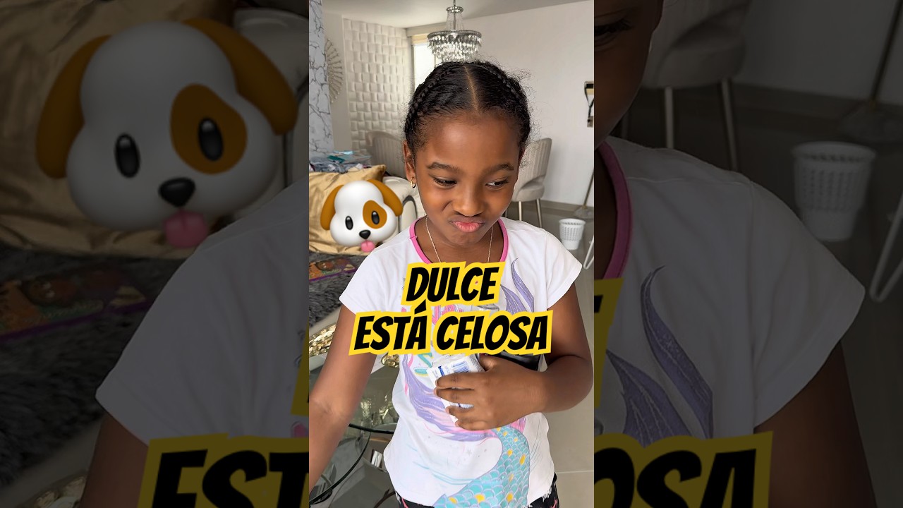 Los celos de Dulce María 🐶🤣 #viralshorts #drama #comedia