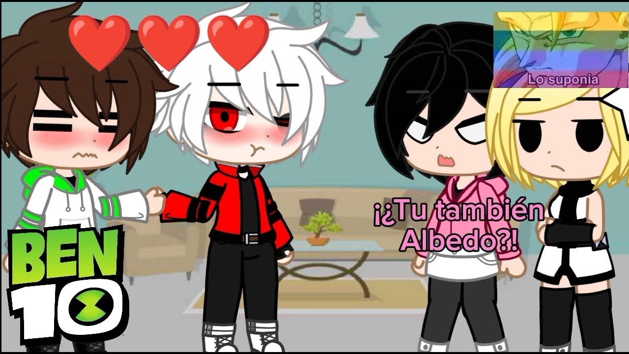 ✨Los sentimientos de Albedo...🗿[Ben 10 AU][Gacha club]✨