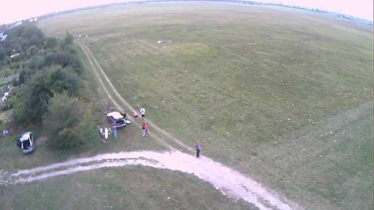 LOT NA LOTNISKU FPV SPY HAWK 18-08-2012