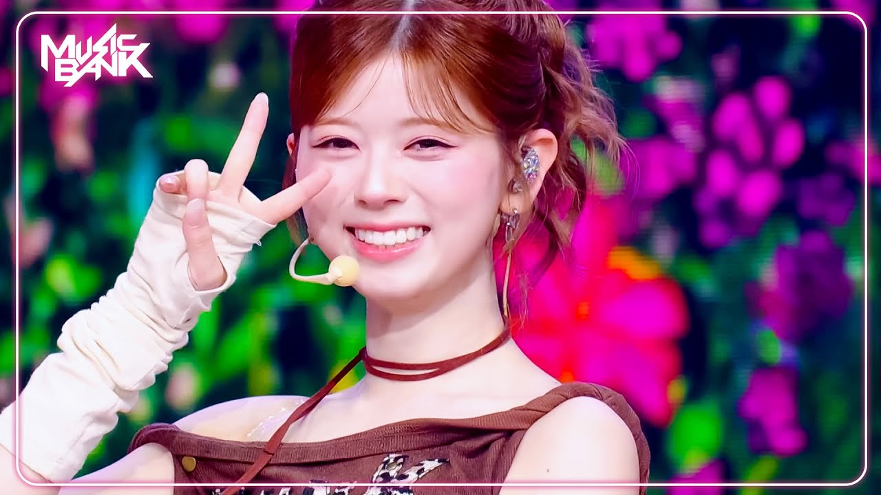 LOVE LINE - NiziU ニジュー 니쥬 [Music Bank] | KBS WORLD TV 250411