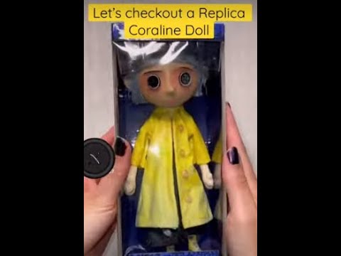 Love this doll💛 #coraline #doll #laika #spooky #halloween #horror #toy #collectible #shorts #short