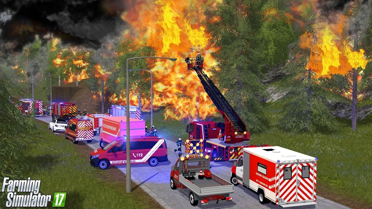 LS17 - XXL WALDBRAND 🔥 GROSSEINSATZ für die Feuerwehr Königsberg 🚒 Feuerwehr Woche [3/7]