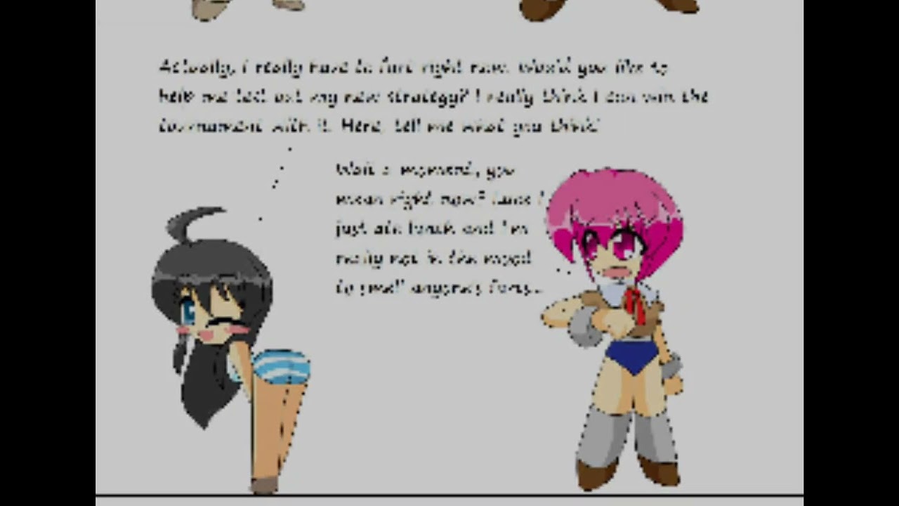 Luce Eggy Escapade comic (8 marbles 2x fart comic)