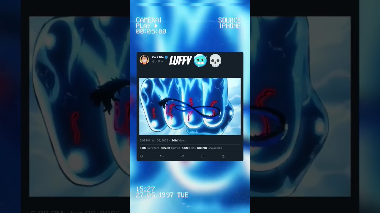 Luffy 🥶💀 #luffy #onepiece #anime #shorts
