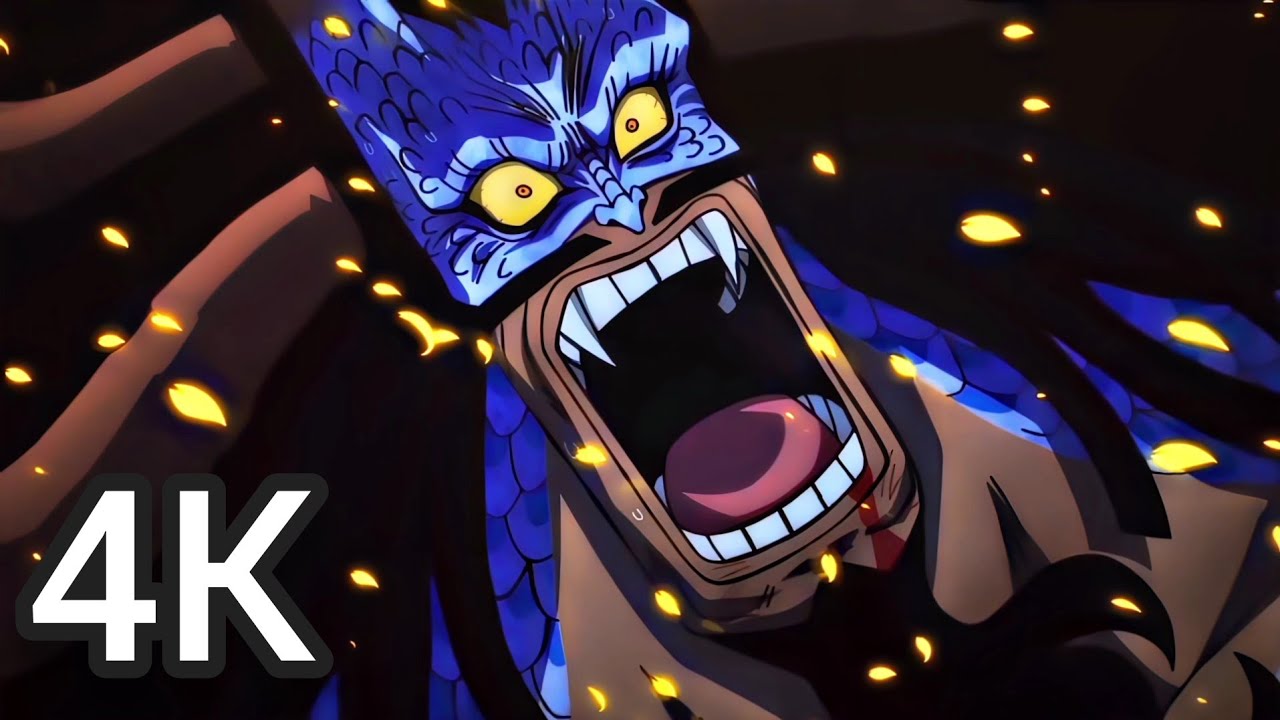 Luffy vs Kaido | 4K 2160p | twixtor