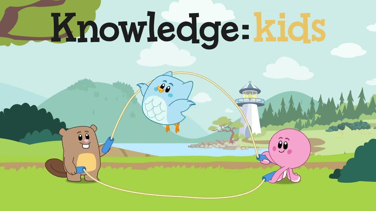 Luna, Chip & Inkie | Let's Jump Rope! | Knowledge Kids