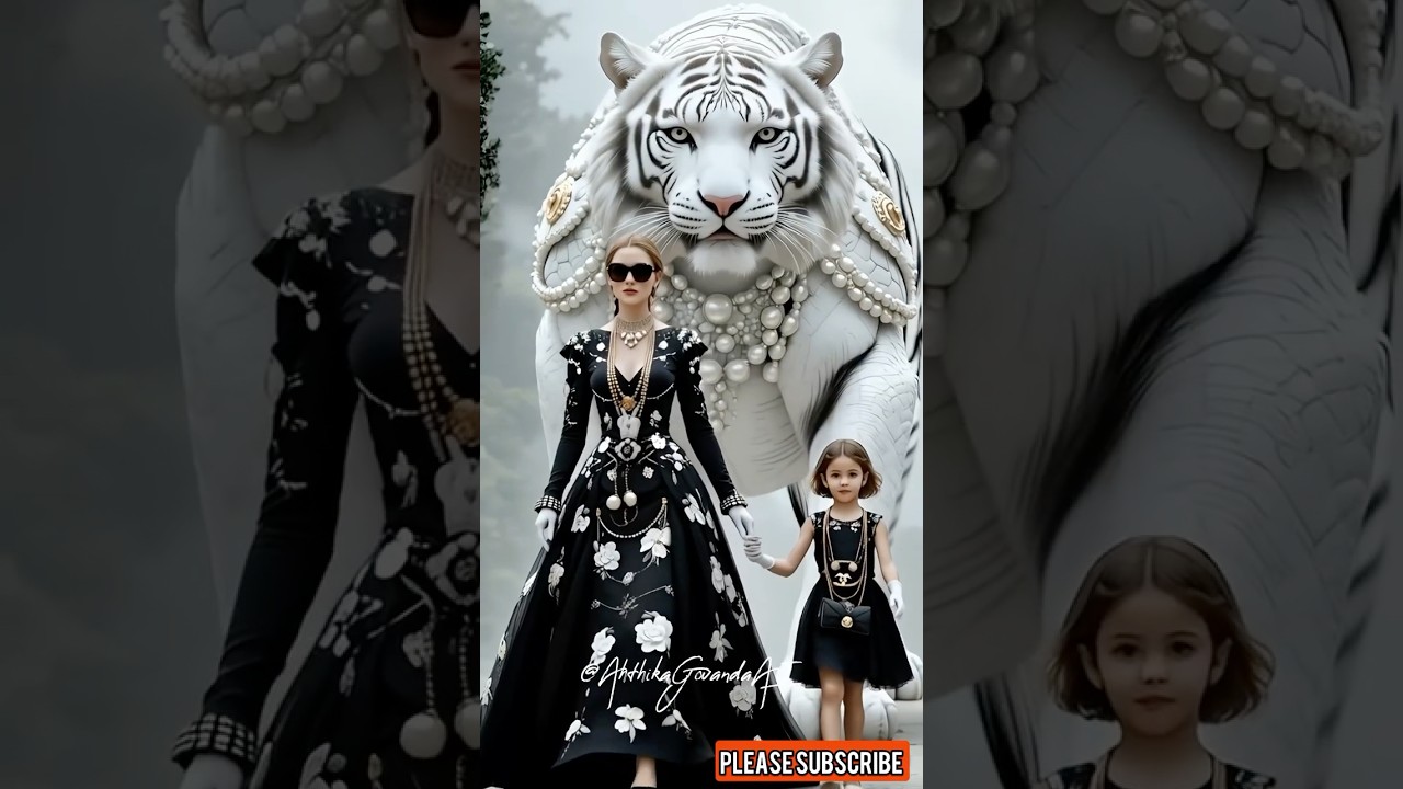 luxury brand handbag fashion concept #aiedits #aifusion #midjourney #king #queen #viralvideo #animal