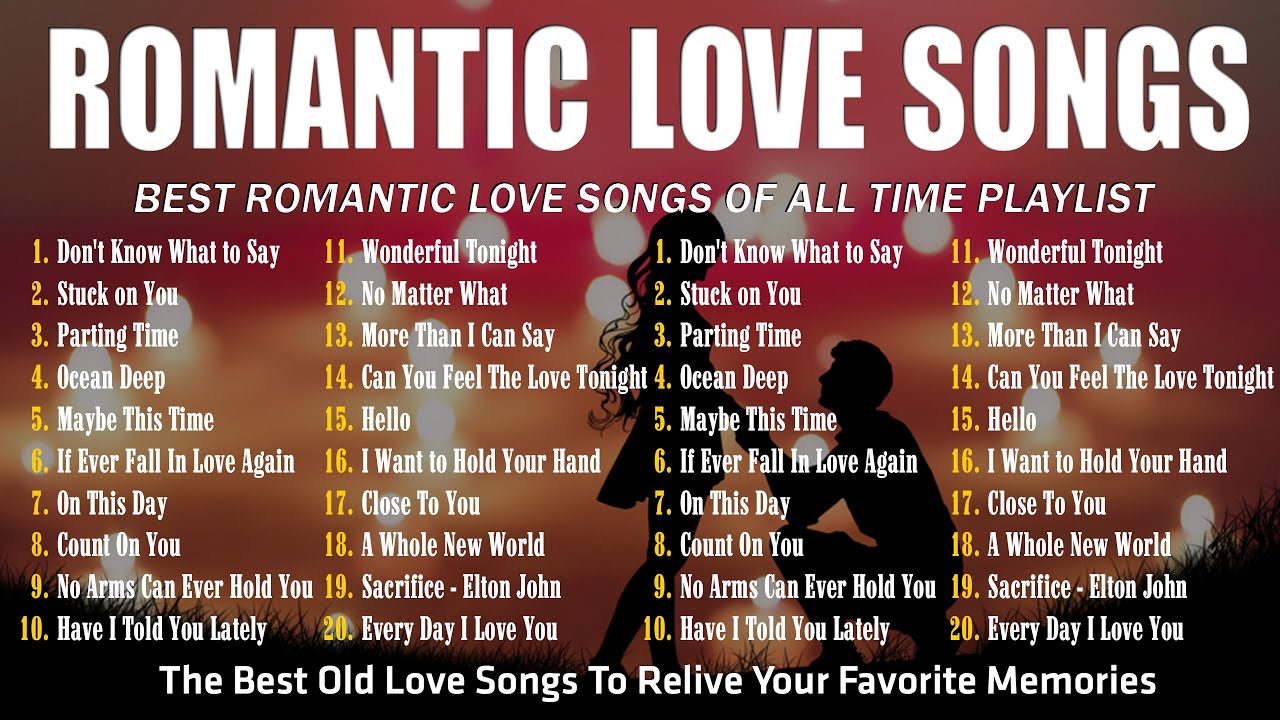 [Lyrics] Timeless songs of 80s 90s 💖 All Time Favorite Hits Songs 💕 Romantic Old Love Songs Playlist