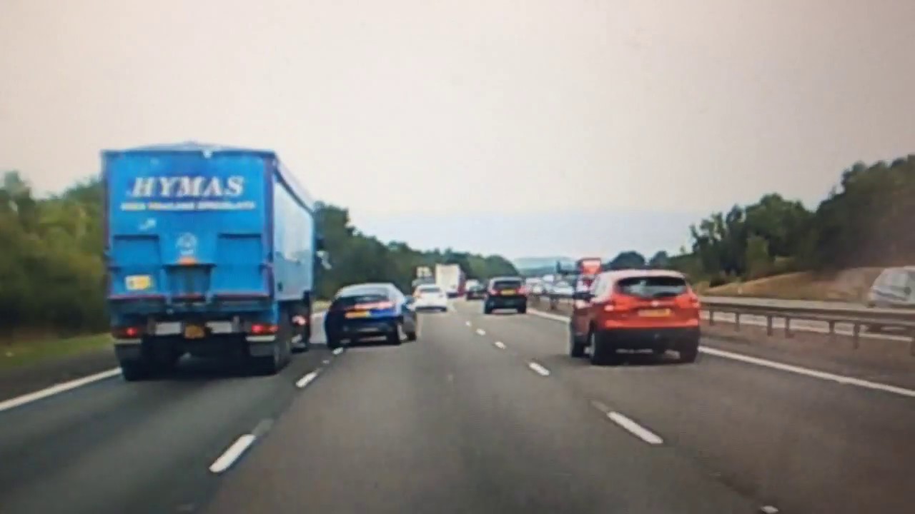 M40 dashcam accident 29 Aug  2018
