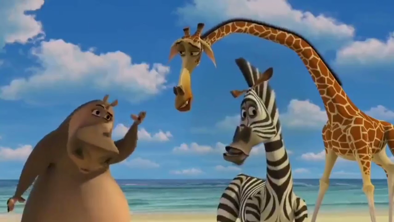 Madagascar (2005) funny moments.