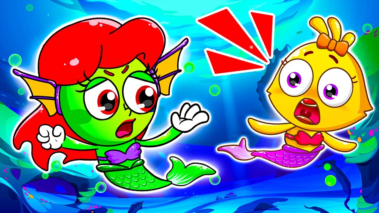 Magic Mermaid Girl Song | Lamba Lamby Kids Songs - Nursery Rhymes