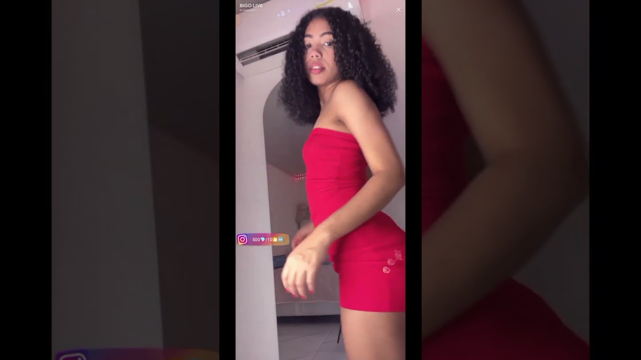 magrinha gostosa de vestido curto #bigo #funk #live #livestream