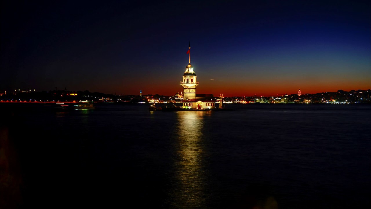 Maiden's Tower (Kız Kulesi) Time Lapse 4K (Sony a6000) #noncopyrightvideos