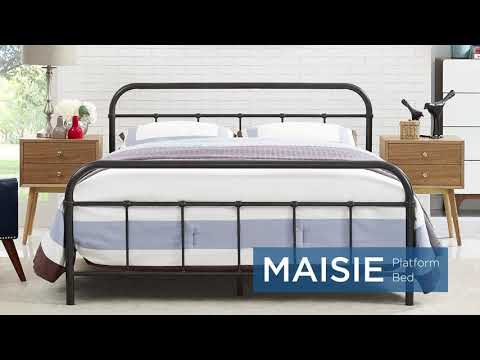 Maisie Stainless Steel Bed Frame