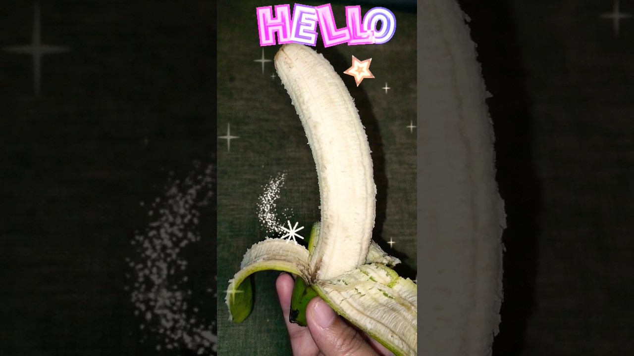 Makan pisang 🍌 #mukbang #eatingsounds #asmr #shortvideo