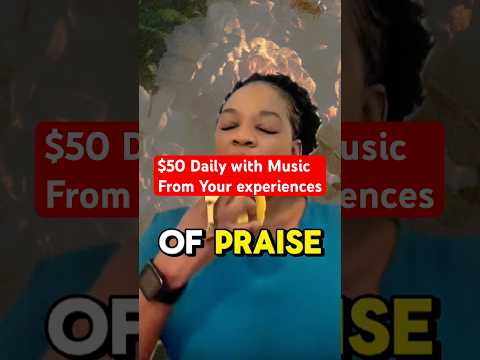 Make $50 daily with fre music app #makemoneyonline #makemoneyperday #passiveincome #smartearning