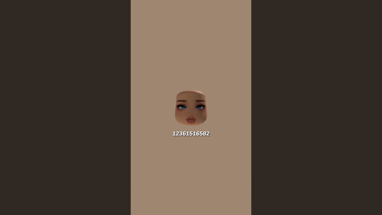 Makeup face mask code's for berry avenue & bloxburg (dark skin) #roblox