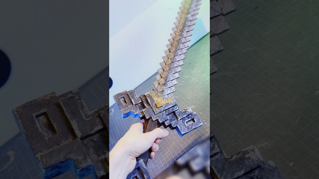 Making a Minecraft Movie Sword!