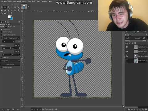 MAKING BOB ZOOM FORMS USING GIMP SPEEDRUN!